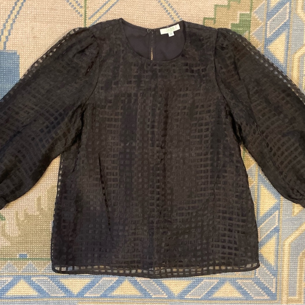 Elegant Black Women's Top